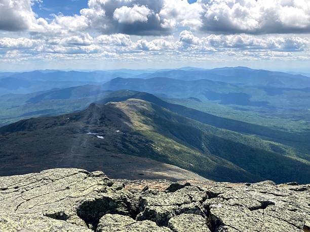 istock Sunlight Filters through Clouds at Mt. Washington, New Hampshire 2221951018