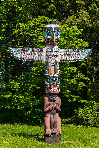 istock Stanley Park Totem Poles in Vancouver, Canada 2221951066