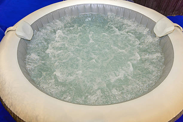 istock Inflatable Hydromassage Hot Tub 2221951792