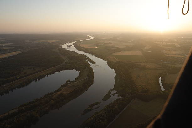 istock Aerial view - Hot Air Balloon 2221951886