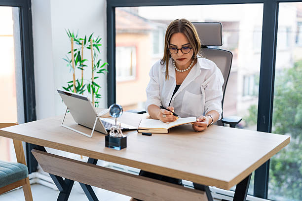 istock Businesswoman Working in a Modern Office 2221955075
