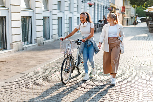 istock Friends Commuting and Enjoying City Walk 2221961797