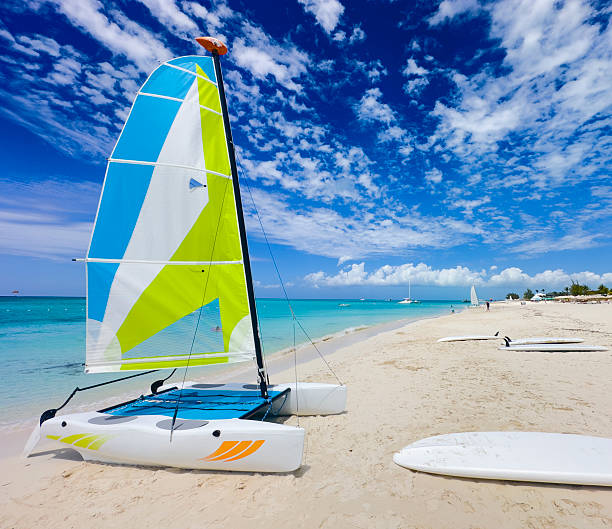 istock Catamaran on Grace Bay Beach, Providenciales 2221968079