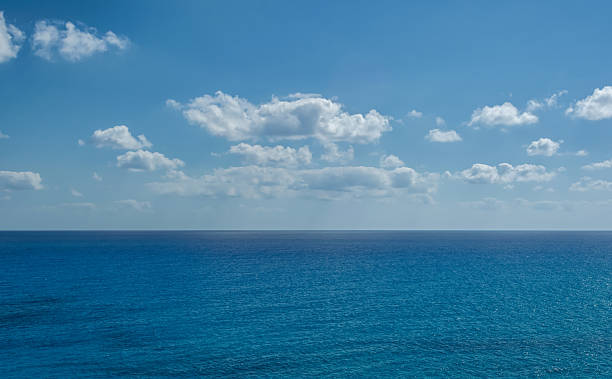 istock Blue sea and sky horizon , Calm Ocean Under a Blue Sky 2221978607