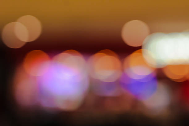 istock Abstract vibrant bokeh background with soft blurred colorful lights 2221978750
