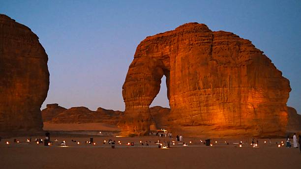 istock Elephant rock in Saudi Arabia 2221990480