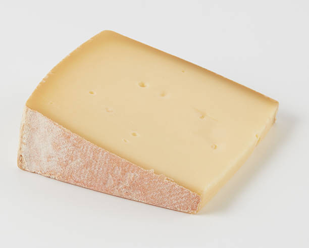 istock Triangle Butter Cheese isolated nature background with clipping path 2221995632
