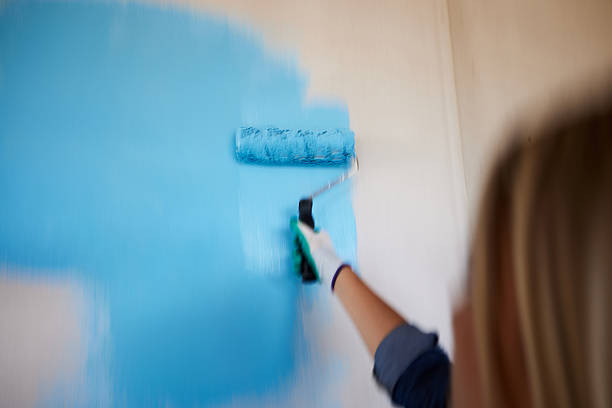 istock Painting walls in blurred motion! 2222002014