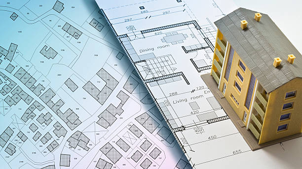 istock APPROVED BUILDINGS PERMIT concept with approved residential building project and condominium residential building 2222006157