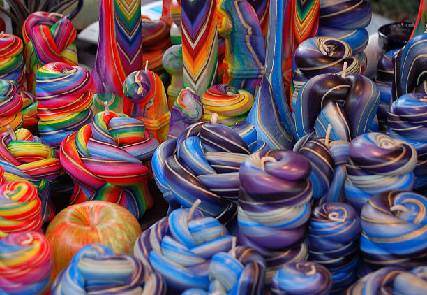 istock wax candles in all colors and shapes 2222021903