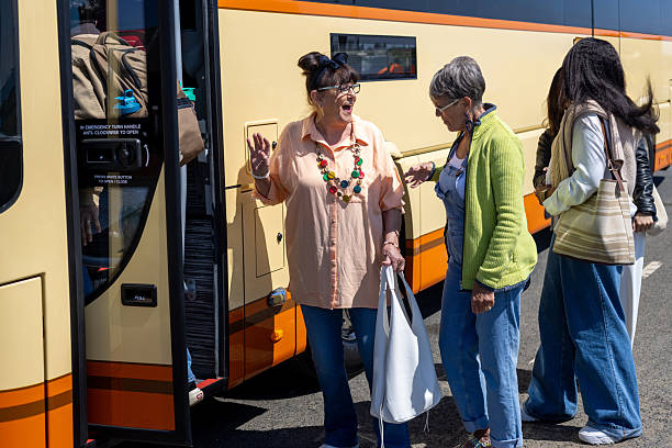 istock Excited about their Coach Trip 2222044202