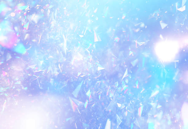 Prism Light Overlay Flare Glossy Background Texture