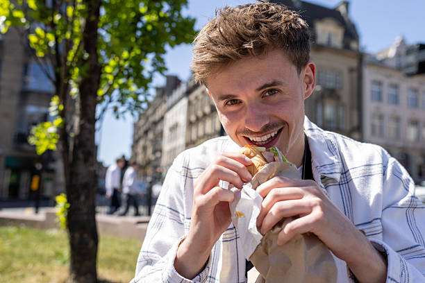 istock Enjoying a Sandwich in the Sunshine 2222045405