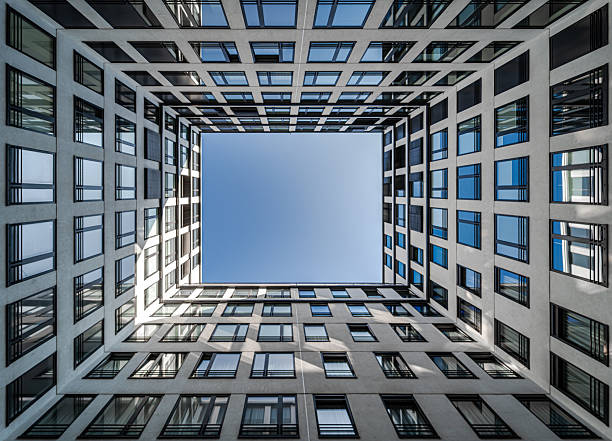 istock Courtyard of a modern office building 2222045890