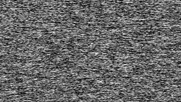 istock vhs glitch noise background. TV interference. TV screen texture. Signal problems. No signal. Video rewind texture from a tape cassette. TVI. White noise. 2222054422