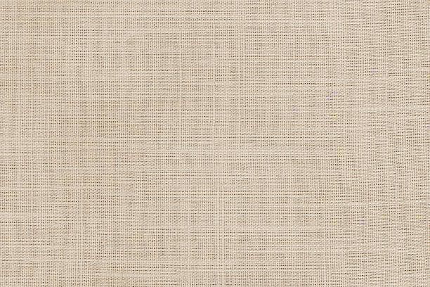 istock Brown linen fabric cloth texture for background, natural textile pattern. 2222055275