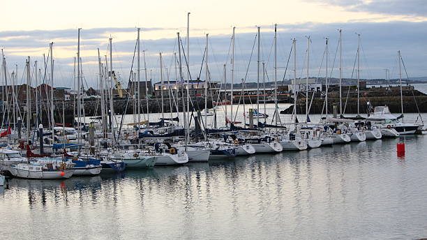 istock Yachts and Boats Docked in Howth Harbour, Dublin, Ireland 2222057718