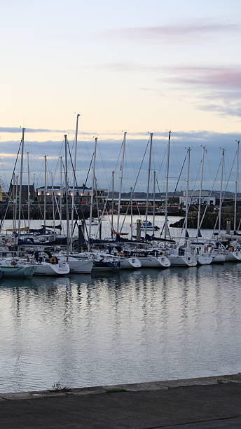 istock Yachts and Boats Docked in Howth Harbour, Dublin, Ireland 2222057742