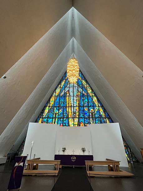 istock Norway - Tromso- The Artic Cathedral 2222058682