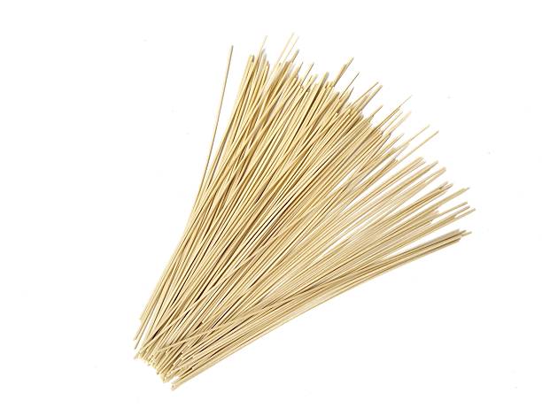 istock Dry spaghetti instant noodle isolated on white background 2222059598
