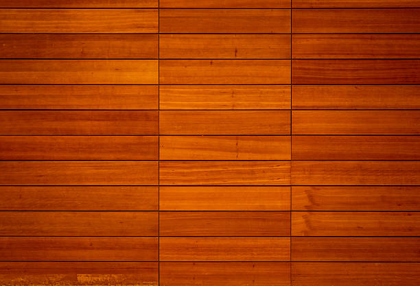 Wooden fence detail.