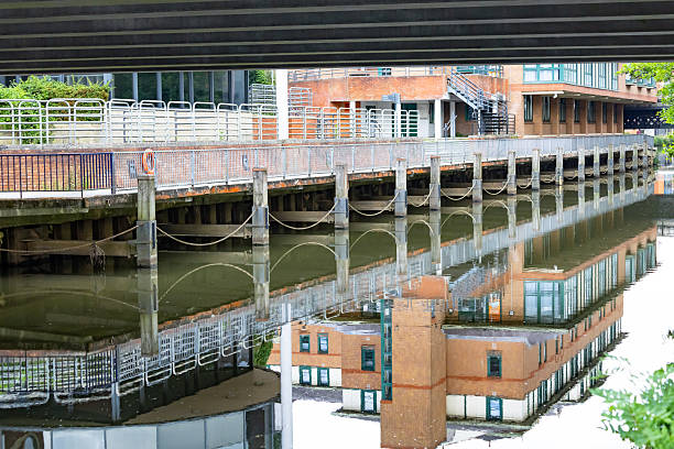 istock Riverside promenade Guildford England 2222077011
