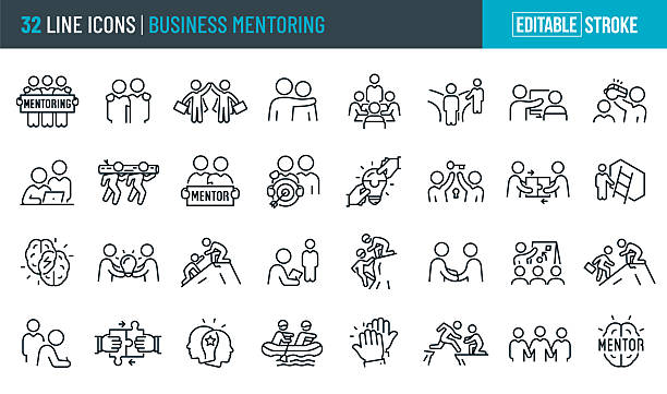 ビジネス・経済 PICTOGRAM & ICON GRAPHICS 2 3,300+ Two Business People Icon Illustrations - iStock