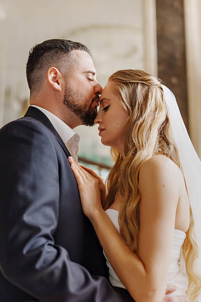 istock Beautiful and in love bride and groom. 2222082254