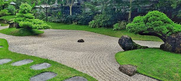 istock Traditional Japanese rock garden 2222084355