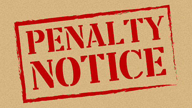 istock Penalty Notice Official Stamp 2222091505