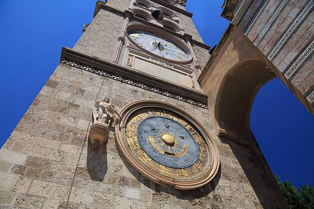 istock Astronomical clock tower of Messina, Italy 2222096331
