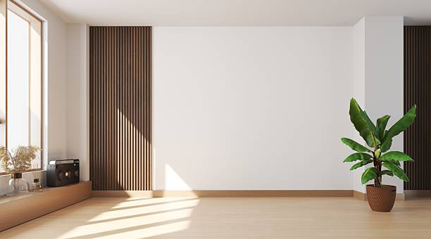 istock 3d render of beautiful interior design, mock 2222096667