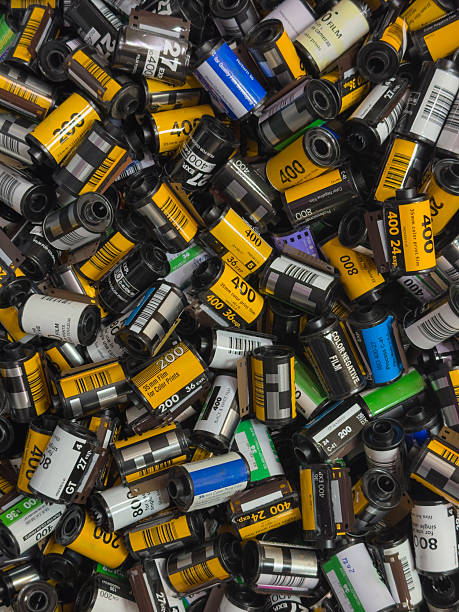 istock Vintage 35mm Used Film Canisters 2222096976