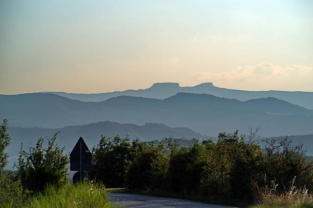The Alps seen from Wangen im Allgaeu.