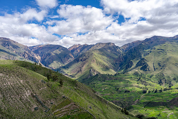 istock Colca Canyon with a clear blue sky, Peru 2222099725