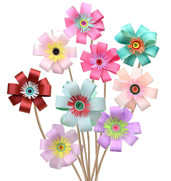 istock Origami paper flowers bouquet 2222107620
