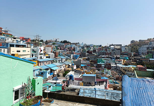 istock Korea, Busan, Gamcheon Cultural Village 2222109305