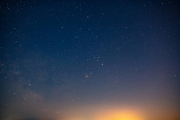istock Milky way stars and constellations with a galaxy background. 2222113001