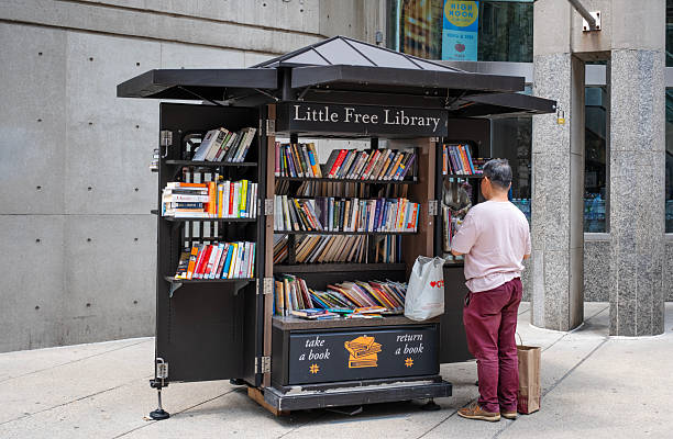 Little Free Libraries inspire a love of reading, spark creativity, and build community through the simple act of sharing books. A local man is searching for a book.