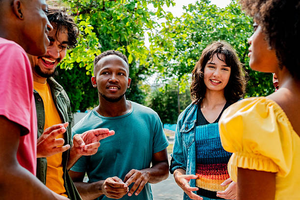 istock Friends talking outdoors 2222136137