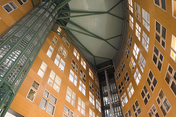 istock Low angle of building indoors 2222137294