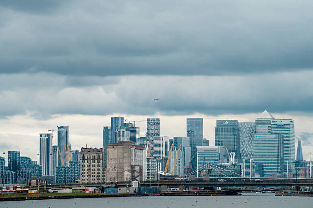 istock Modern London skyline over the Thames river 2222142185