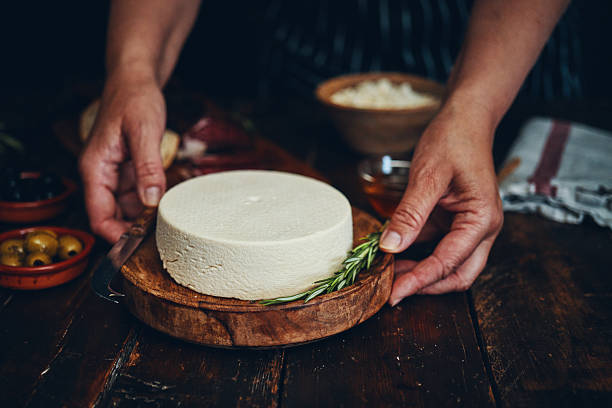 istock Making Fresh White Cheese in Domestic Kitchen 2222142504