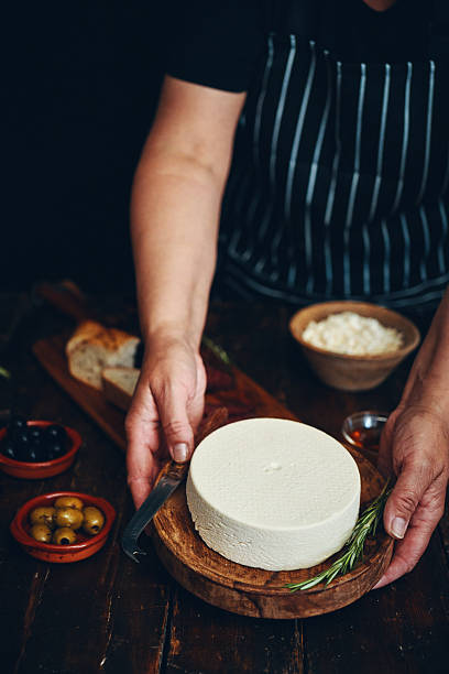 istock Making Fresh White Cheese in Domestic Kitchen 2222142508