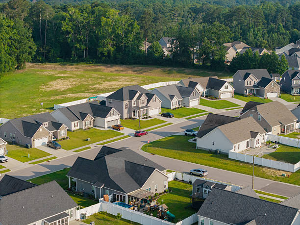 istock Houses in a New Development Neighborhood 2222144363