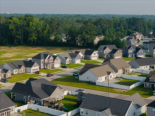 istock Houses in a New Development Neighborhood 2222144526