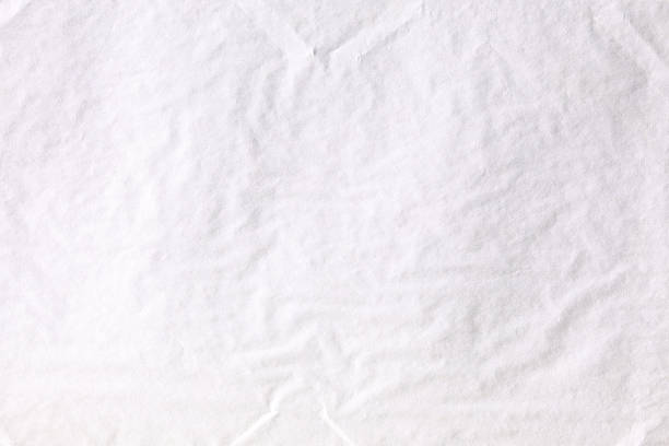 crumpled crumpled paper texture with creases fold