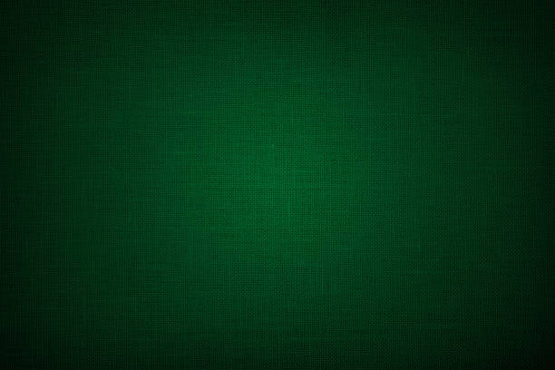 istock Dark green linen or canvas texture. 2222150890