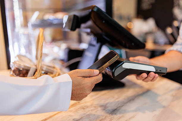 istock Cashless Transaction at Coffee Shop 2222158270