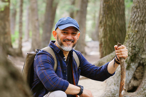 istock Mature Man Hiking in the WIlderness 2222159979